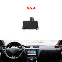 New Adjustment Plectrum Knob Dash Air Vent Grill Pick Trim Silde Cilp For Skoda Octavia 3 MK3 A7 2018 2019 2020 2015 2016 2017 black