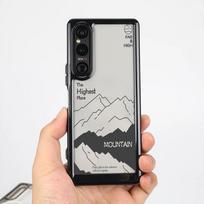For Sony Xperia 1 V VI VII VIII Xperia 5 V Xperia 10 V VI VII  Great Snow Mountain  Hard Clear Phone Case / Shockproof Sony Cover Sony Xperia 1 V