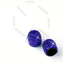 4pcs Diamond Crystal Car Tire Valve Caps Shining Dust-proof Wheel Valve Cover Vehicle Bling Valve Cap Car Styling Amagi blue
