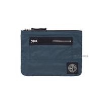 [Stone Island] FW25 Men's Logo Patch Zipper Bi-fold Wallet K2S159500004 S0251 V0057