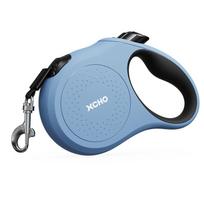 Made of Nylon Plastic Strong Traction Belt with Non-Slip Handle for Easy Pet Walking Control Automatic Retractable Dog Leash (Blue,Xs) mėlyna