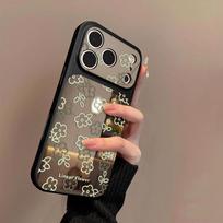 Line flower applies to iPhone17 mobile phone case 16/14Pro Apple 13 Pro mirror 15promax17a Apple 17promax