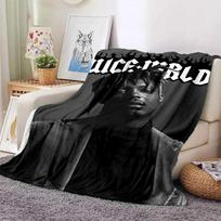 HD Juice WRLD 999 3D Legend Rapper Star Soft Plush Blanket,Flannel Throw Blanket for Living Room Bedroom Picnic Bed Sofa Cover 75x90cm