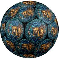 Kinkajou Garden Round Football Size 5 Adult Ball Suitable for Training Matches and Outdoor Team. įvairiaspalvis