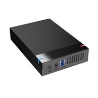 Factory OEM Portable SATA to USB3.0 HDD case 3.5 Inch Plastic Hard Drive Enclosure External HDD Case 6Gbps 6T Hard Disk BoxCHON 3.5 Inch SATA&Usb&3.5" juoda
