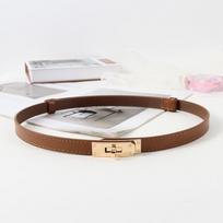 Mada Retro Reguliuojama Sagties Diržas Moterims Ploni Diržai Moteriška Suknelės Juosmens Juosta 1PC ruda