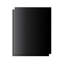2Pcs Large Oven Liners for Electric Gas Ovens Non-Stick Reusable Fiberglass Oven Floor Protector Mat Heat Resistant Stovetop Baking Grill Mat 33cm 2pcs