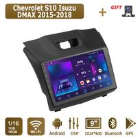 Android Carplay Car Radio For Chevrolet S10 Isuzu DMAX 2015-2018 Multimedia Player Head Unit Stereo GPS Navigation BT WIFI 4+64GB 1+16GB