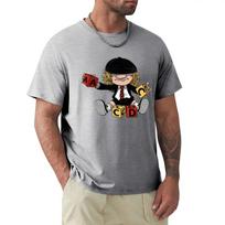 AC_DC Angus Young Hardrock Music Band Fan Male T Shirts Cartoon Graphic TShirts Cool Short Sleeve Clothing Streetwear T-Shirts#Color(1) S juoda