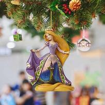 Žavinga Pelenė Snieguolė Arielė Belle Rapunzel Akriliniai Pakabukai Papuošalai Kalėdinės Eglutės Dekoracijos Rapunzel