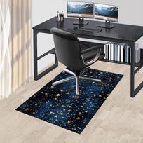 Žvaigždžių Naktis Krištolinis Velvetas Biuro kėdės kilimėlis Plotinis kilimas - Neslystantis, Grindų kilimėlis, Biuro stalo kėdės kilimėliai, Kalėdinė dovana-1106102 60cm by 90cm