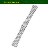 A168 Stainless steel case For Casio electronic watch A168W A168WA-1 Modified metal Bezel watch Case+Strap Suit watchband+Tools A168 series