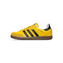 Adidas Originals SAMBA OG Low top Skateboard Shoes Unisex Yellow Black B75806(Team634-) 35⅔