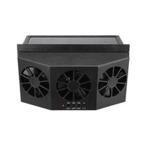 Car Cooling System Solar Panel Car Window Exhaust Fan Auto Air Vent Ventilation Fan Solar Radiator 3 Fans for Camper juoda