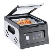 Chamber Vacuum Sealer, 380W Vacuum Pump Power, Sealing Bag Packing Machine for Wet Foods, Meat, Compact Design with 290 mm Sealing Length, Ideal