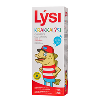 LYSI CHILDRENS, žuvų taukai vaikams, mango skonio, 240 ml