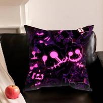 F-Five N-Nights At Freddys-S 2-2 Pillowcase Living Room Sofa Cushion Cover Bedroom Room Bed Pillow Cover Home Decoration Peach skin 18*18(CM)-1Pcs