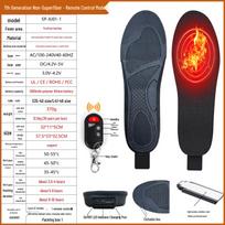15th Gen Rechargeable Heated Insoles with Three-Level Wireless Temperature Control for Winter Walking EU/US Size