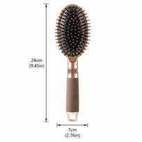 Non Slip Handle Hair Styling Comb Gasbag Cushion Oval Hair Comb Scalp Care Brush  Home Use