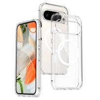 Applicable to Google Pixel10ProXL anti-yellow acrylic mobile phone case google pixel9A magnetic transparent case pixel 9/9pro/10/10pro