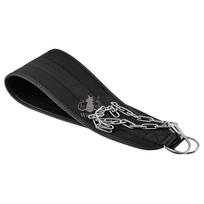 Unisex EVA Dip Belt Customizable Logo Professional Protection Hook Loop Closure Gym Workout Pull Ups Squat Chain Safety Fitness L juoda