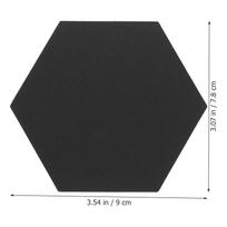 60 Sheets Hexagon Patchwork Paper Drawing Painting Supplies Multi Functional DIY Quilting Templates Craft Tools for Art Projects juoda