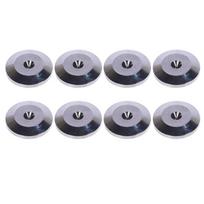 8Pcs 25x5mm Audio Speaker AMP DAC Spike Base Pad Isolation Feet Improve Sound Cushion Pad Replacement juoda