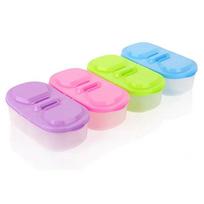 Food Container Portable Lunch Box Capacity Camping Picnic Food Fruit Container Storage Box for Kids Dinnerware