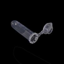 100 vnt. 2 ml mikrocentrifugos vamzdelio buteliukas skaidraus plastiko buteliukų talpyklos užsegamas dangtelis 2ml