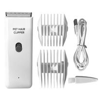 Cordless Dog Clipper Rechargeable Pet Hair Trimmer Low Noise Professional Cat Puppy Grooming Haircut Machine Electric Cutters balta