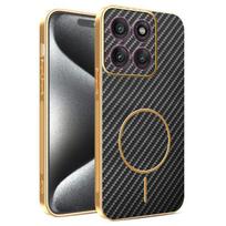 G86 G85 Magnetinis įkrovimo telefono dėklas skirtas Funda Motorola MOTO Edge 60 Pro 50 Fusion 40 NEO S50 Ultra 60S dėklams Apsaugo galinį dangtelį MOTO S50 5G rožinė