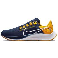 Nike Air Zoom Pegasus 38 West Virginia Men Sneakers Blue College-Navy University-Gold DJ0864-400 42.5