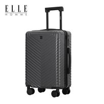 ELLE HOMME EH103 Lightweight Spinner Luggage with Cup Holder 20 inches