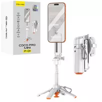Blavec Selfie Stick Aluminium Coco PRO Mini P-01 MagSafe Auto pop quadripod + remote control + holder 0.48 meters (SSCPMP01-MQHW048) white