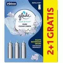 Glade Touch  AND  Fresh Pure Clean Linen 2+1 - Air freshener refills