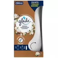 Glade Sense  AND  Spray + Sensual Sandalwood  AND  Jasmine refill - Automatic air freshener 18ml