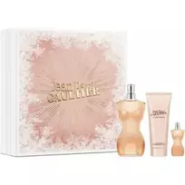 Jean P. Gaultier Jean Paul Gaultier Classique Gift Set: 100 ml EDT, 75 ml body lotion, and 6 ml miniature EDT