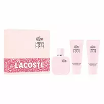 Lacoste L.12.12 Rose Eau De Parfum Spray 100ml 3-Piece Set