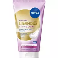 Nivea Luminous Skin Glow Wash Gel - Cleansing facial gel 150ml