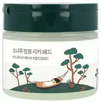 Round Lab Pine Calming Cica Pad (50 pcs) - Soothing toner pads