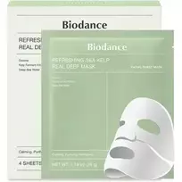 Biodance Refreshing Sea Kelp Real Deep Mask - face mask (4 pcs)