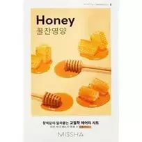 Missha Honey Airy Fit Sheet Mask - Nourishing facial mask 19.0g