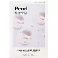 Missha Airy Fit Sheet Mask Pearl - brightening and moisturizing 19.0g