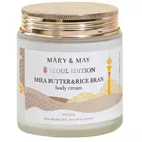 MARY  AND  MAY Shea Butter  AND  Rice Bran Body Cream - Body cream 250ml