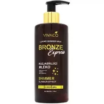 Vivaco Bronze Express - illuminating body lotion with glitter 300ml