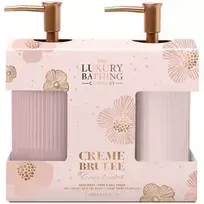 The Luxury Bathing Company Intensive Hand Care Gift Set (crème brûlée, orange blossom  AND  vanilla)