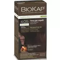 Biokap NUTRICOLOR DELICATO - hair color - 4.05 chestnut chocolate 140 ml