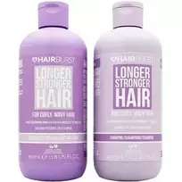 Hairburst Longer Stronger Hair Curly Set 700ml