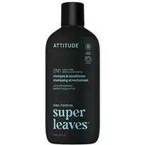 Attitude Super Leaves Eucalyptus  AND  Sage Shampoo  AND  Conditioner - men 2 in 1 415ml