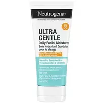 Neutrogena Ultra Gentle Facial Moisturiser SPF 30 - Hydrating Face Cream 100ml